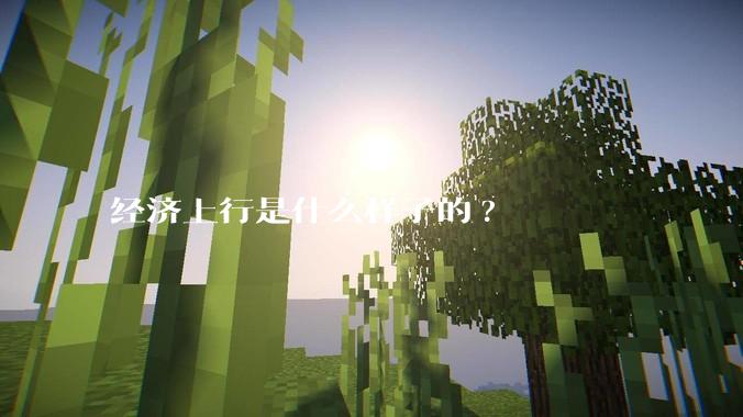 经济上行是什么样子的?