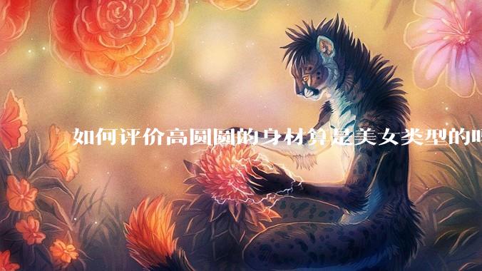 如何评价高圆圆的身材算是美女类型的吗？