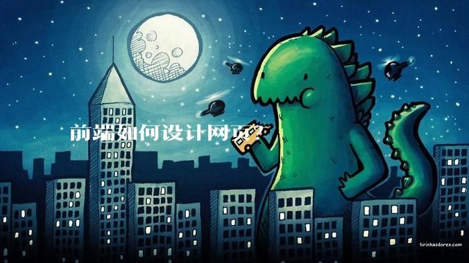 前端如何设计网页？